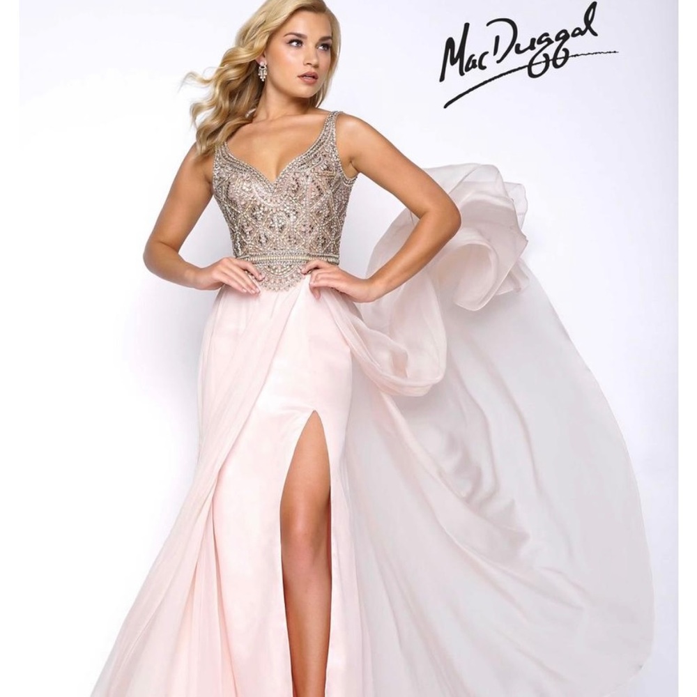 MacDuggal col. porcelain size 12 new with tag.